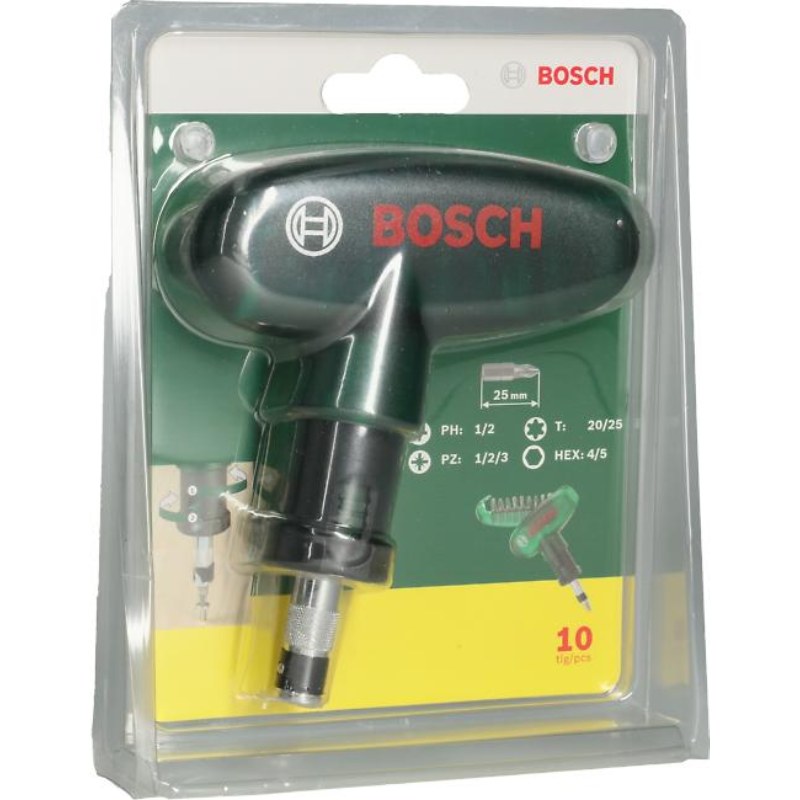 Bosch Pocket Screwdriver Bit Set, 10 Pieces - 2607019510 - photo 2