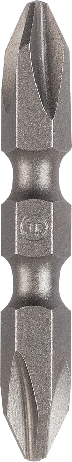 Bosch 2608521038 Extra Hard, Double Ended Screwdriver Bits, Type Ph2-Ph2, Length 45mm,grey, Pack Of 10