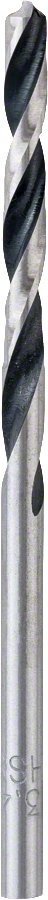Bosch 2608577202 Metal Drill Bit, Hss Pointteq, With Din338 Standards, Diameter 3.4mm, Pack Of 10