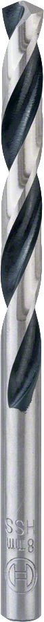 Bosch 2608577248 Metal Drill Bit, Hss Pointteq, With Din338 Standards, Diameter 8mm, Pack Of 5