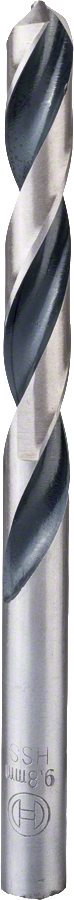 Bosch 2608577266 Metal Drill Bit, Hss Pointteq, With Din338 Standards, Diameter 9.8mm, Pack Of 5