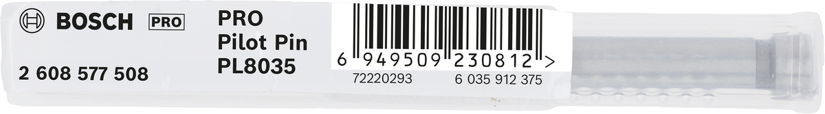 Bosch 2608577508 Annular Cutter Pin, Suitable For 35mm Depth, Pin Length 90mm,pack Of 1 - photo 2