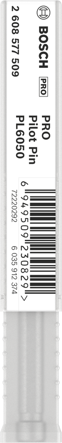 Bosch 2608577509 Annular Cutter Pin, Suitable For 14mm And 16mm Dia Cutter With 50mm Depth, Pin Length 106mm,pack Of 1 - photo 2