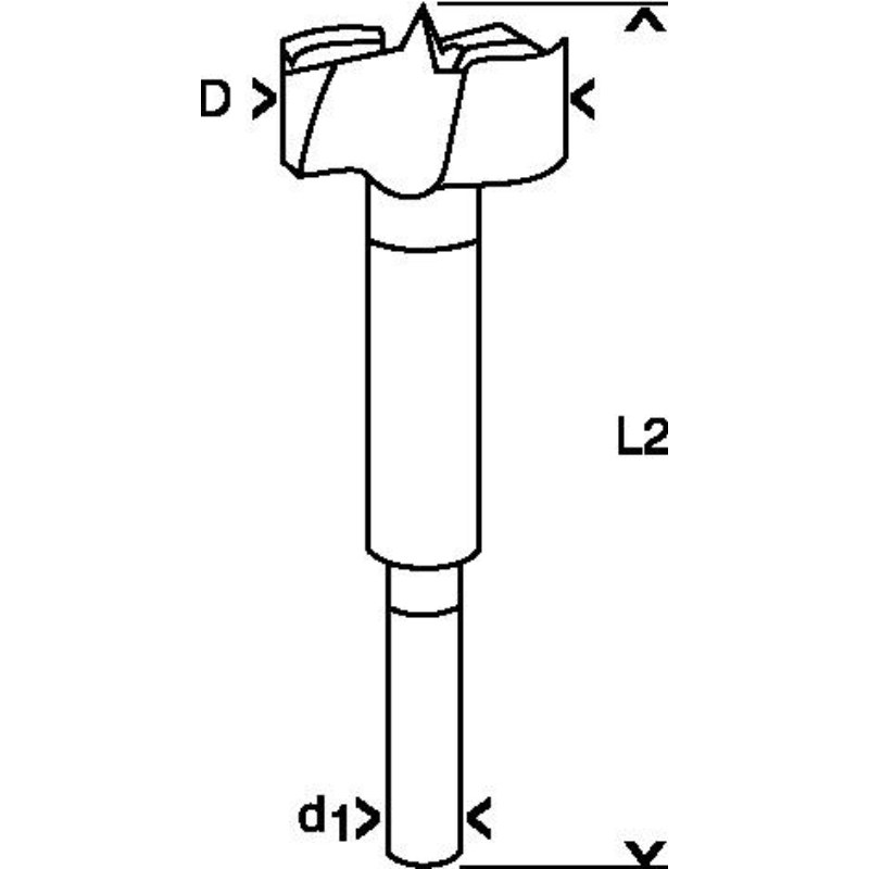 Bosch 2608596977 Forstner Bit 35mm,90mm,10mm - photo 3