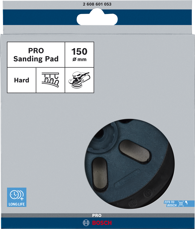 Bosch 2608601053 Sanding Pad Suitable For Gex 125 Ac; Gex 150 Ac Professional; Pex 15 Ae - photo 2