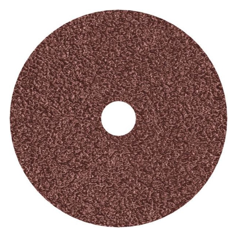 Bosch 2608601577 Fibre-Sanding Disc Aloxide, 100mm Dia, 24 Grit, Pack Of 25