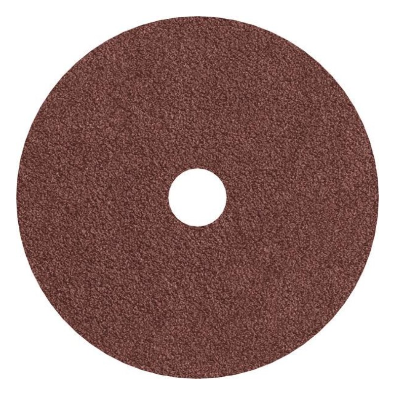 Bosch 2608601580 Fibre-Sanding Disc Aloxide, 100mm Dia, 60 Grit, Pack Of 25
