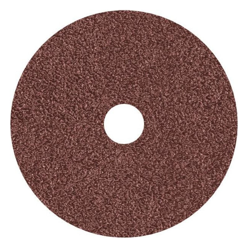 Bosch 2608601584 Fibre-Sanding Disc Aloxide, 125mm Dia, 24 Grit, Pack Of 25