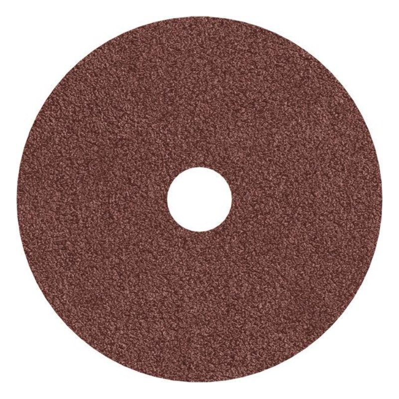 Bosch 2608601585 Fibre-Sanding Disc Aloxide, 125mm Dia, 36 Grit, Pack Of 25