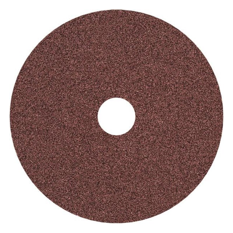 Bosch 2608601586 Fibre-Sanding Disc Aloxide, 125mm Dia, 40 Grit, Pack Of 25