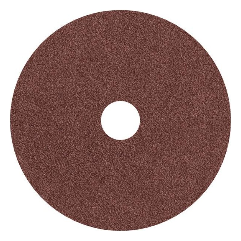 Bosch 2608601587 Fibre-Sanding Disc Aloxide, 125mm Dia, 60 Grit, Pack Of 25