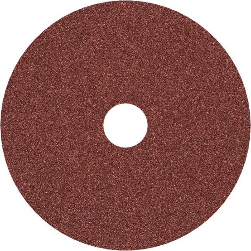Bosch 2608601589 Fibre-Sanding Disc Aloxide, 125mm Dia, 100 Grit, Pack Of 25 - photo 2