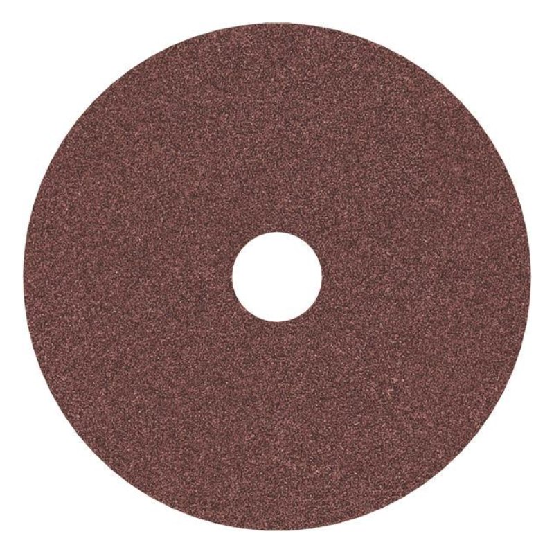 Bosch 2608601590 Fibre-Sanding Disc Aloxide, 125mm Dia, 120 Grit, Pack Of 25