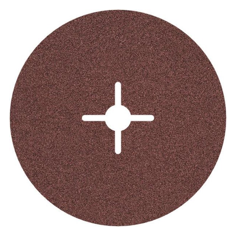 Bosch 2608601593 Fibre-Sanding Disc Aloxide, 180mm Dia, 40 Grit, Pack Of 25