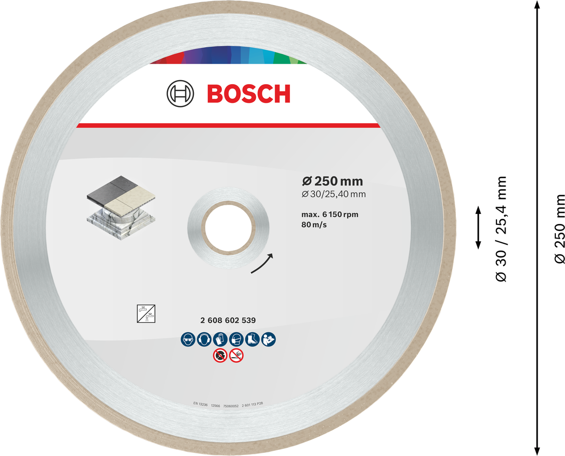 Bosch 2608602539 Diamonddiscs/Corebit / Diamond Discs 0 - photo 3