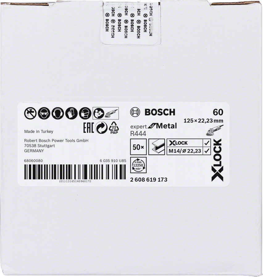 Bosch 2608619173 X Lock Fsd 125mm 60 Grit - photo 2