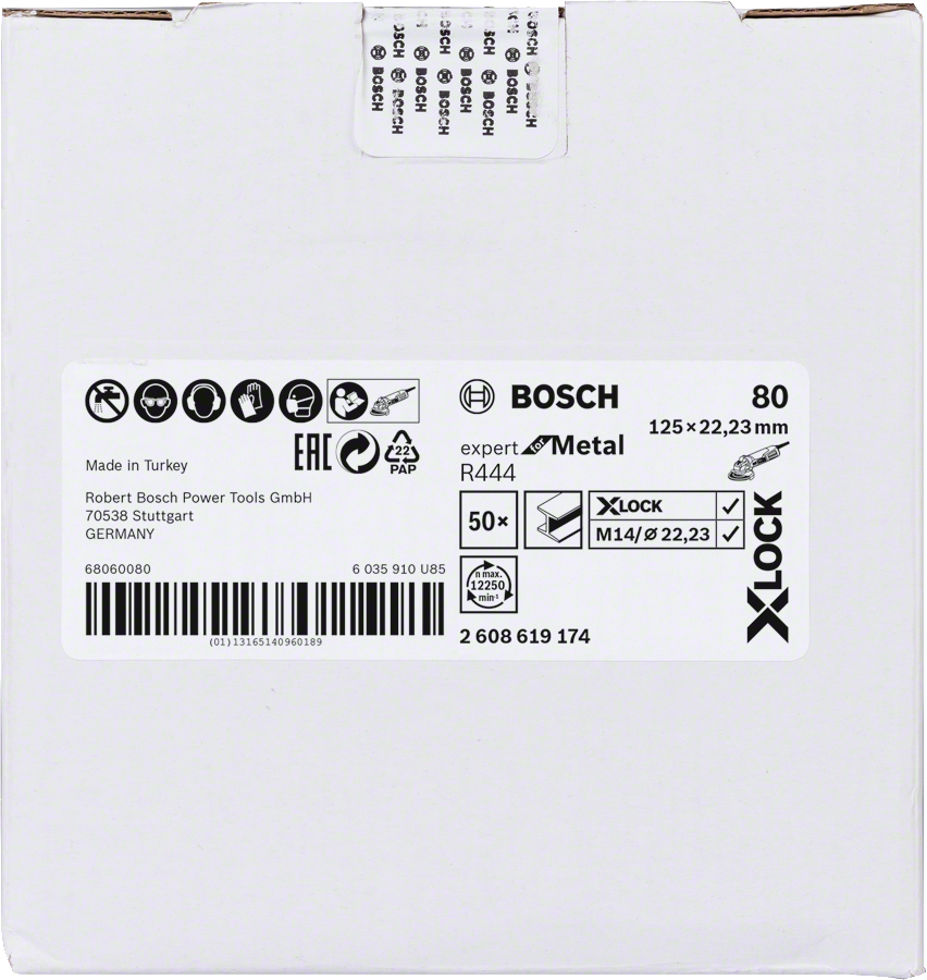 Bosch 2608619174 X Lock Fsd 125mm 80 Grit - photo 2