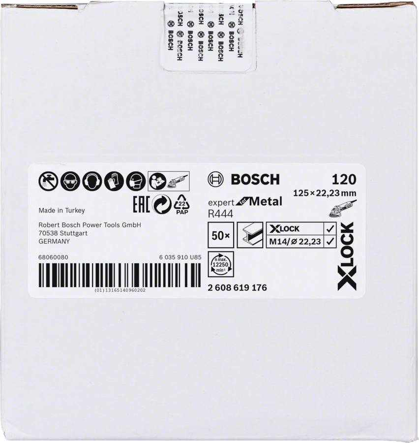 Bosch 2608619176 X Lock Fsd 125mm 120 Grit - photo 2