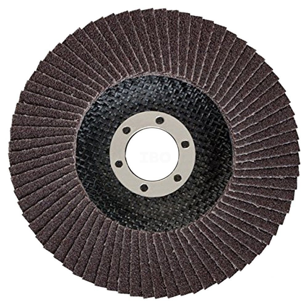 Bosch 2608619335 Eco Flap Disc For Angle Grinders For Metal And Wood, 4" / 100mm, Grit 80, Pack Of 11