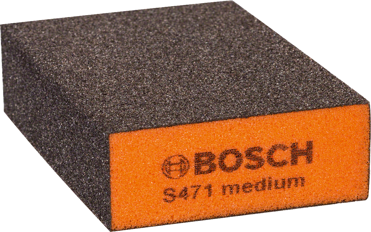 Bosch 2608625003 Color Foam Block (69x97x26),medium, 120-180 Grit