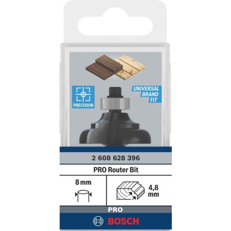 Bosch Router Bit Edge Forming Bit R4.8xØ31.8xL14xS8 - 2608628396 - photo 2