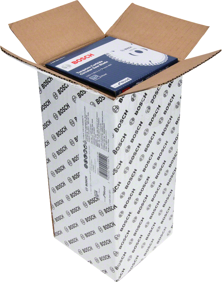 Bosch 2608644661 Circular Saw Blade For Wood 4'' / 110mm Dia, 20mm Bore, 40 Teeth, Pack Of 25 - photo 2