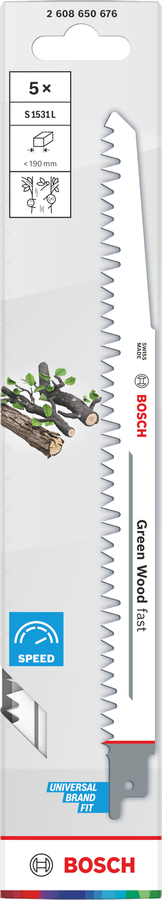 Bosch 2608650676 S1531l Hcs Top For Wood 5pack - photo 2