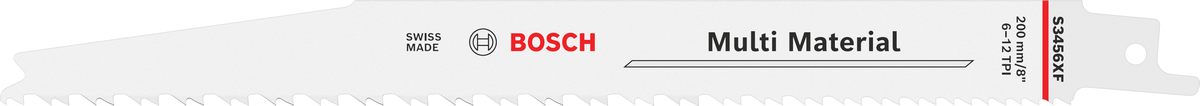 Bosch 2608654406 Reciprocating Saw Blades, For Wood And Metal, S 3456 X, Suitable For Wood With Nails/Metal, Chipboard, Sheet Metals,