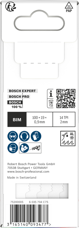 Bosch 2608656011 S522bf Bim Flexible For Metal 5pack - photo 4
