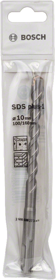 Bosch 2608680273 Sds Plus -1 Hammer Drill Bit With Diameter 10mm & Length 100mm, Pack Of 1 - photo 2
