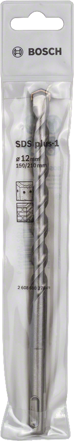 Bosch 2608680278 Sds Plus -1 Hammer Drill Bit With Diameter 12mm & Length 150mm, Pack Of 1 - photo 2
