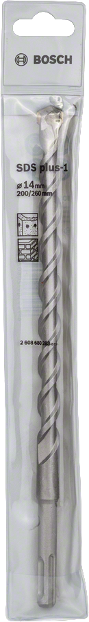 Bosch 2608680283 Sds Plus -1 Hammer Drill Bit With Diameter 14mm & Length 200mm, Pack Of 1 - photo 2