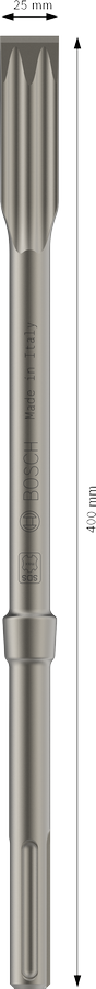 Bosch 2608690166 Set 10 Flat Chisel Rtec Sds-Max,400x25mm - photo 3