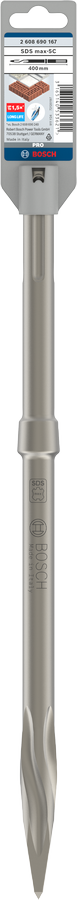 Bosch 2608690167 Pointed Chisel With Sds Max Shank, Total Length 400mm, For Heavy Demolition Work, Pack Of 1 - photo 2