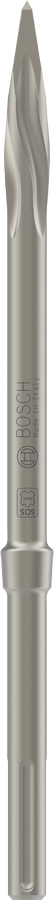 Bosch 2608690167 Pointed Chisel With Sds Max Shank, Total Length 400mm, For Heavy Demolition Work, Pack Of 1
