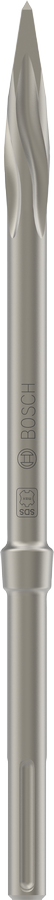 Bosch 2608690168 Pointed Chisel With Sds Max Shank, Total Length 400mm, For Heavy Demolition Work, Pack Of 1