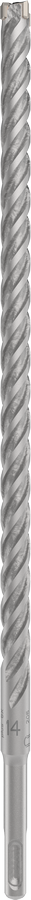 Bosch 2608833820 Sds Plus-5x Hammer Drill Bit 4 Cutter, 4 Flute, 14mm Dia, 300mmworking Length,110 Total Length