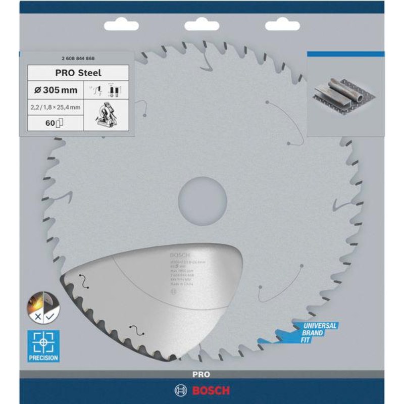 Bosch PRO Steel Circular Saw Blade 305 x 25.4 mm 60T - 2608844868 - photo 2