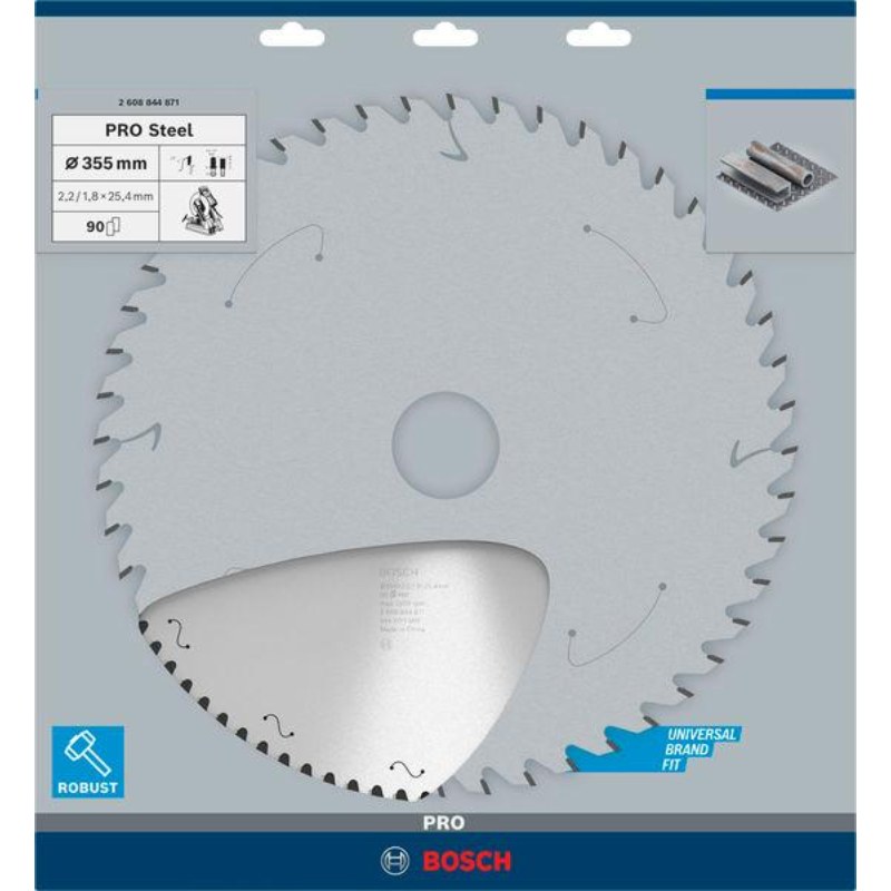 Bosch PRO Steel Circular Saw Blade 355 x 25.4 mm 90T - 2608844871 - photo 2