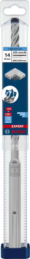 Bosch 2608900207 Sdsmax Hammer Drill Bit 8x - 14 X 200 X 340 - photo 2