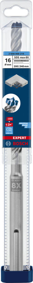 Bosch 2608900214 Sdsmax Hammer Drill Bit 8x - 16 X 200 X 340 - photo 2