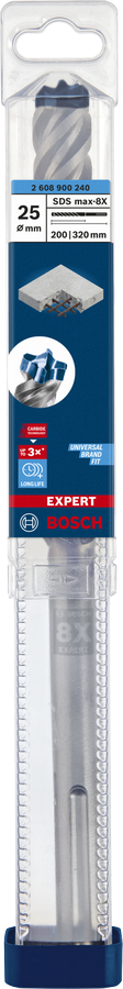 Bosch 2608900240 Sdsmax Hammer Drill Bit 8x - 25 X 200 X 320 - photo 2