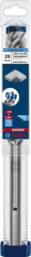 Bosch 2608900247 Sdsmax Hammer Drill Bit 8x - 28x 200 X 320 - photo 2