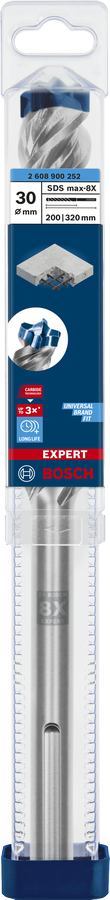 Bosch 2608900252 Sdsmax Hammer Drill Bit 8x - 30 X 200 X 320 - photo 2