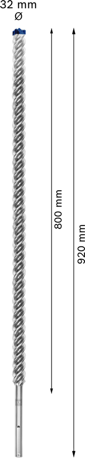 Bosch 2608900257 Sdsmax Hammer Drill Bit 8x - 32 X 800 X 920 - photo 3