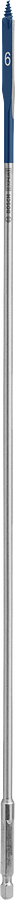 Bosch 2608900309 Expert Wood Spade Bits, Expert Range With Diameter 6mm & Total Length 152mm,pack Of 1