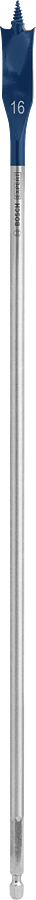 Bosch 2608900343 Expert Wood Spade Bits, Expert Range With Diameter 16mm & Total Length 400mm,pack Of 1