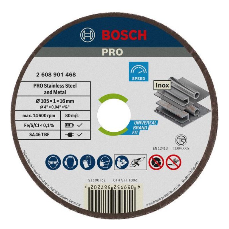 Bosch 2608901468 Metal Grinding / Ret Cut Discs Bond 0