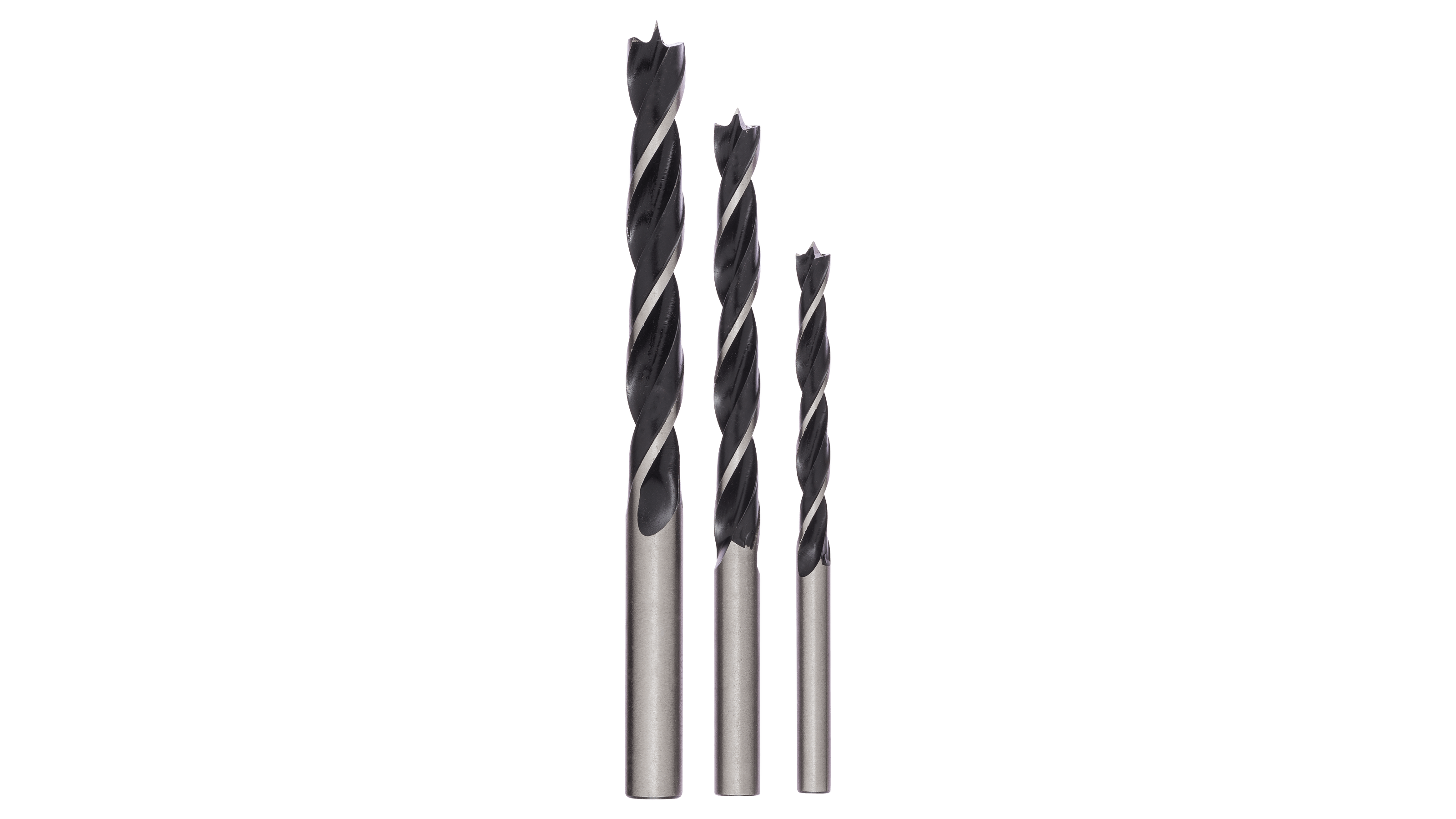 Bosch 2609255308 Wood Drill Bit Set, 3 Pcs, 6 / 8 / 10 mm