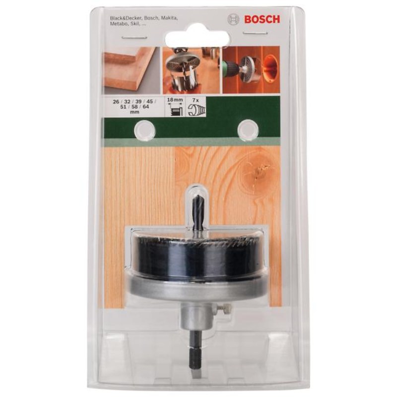 Bosch 2609255635 7-Piece Hole Saw Set - photo 2